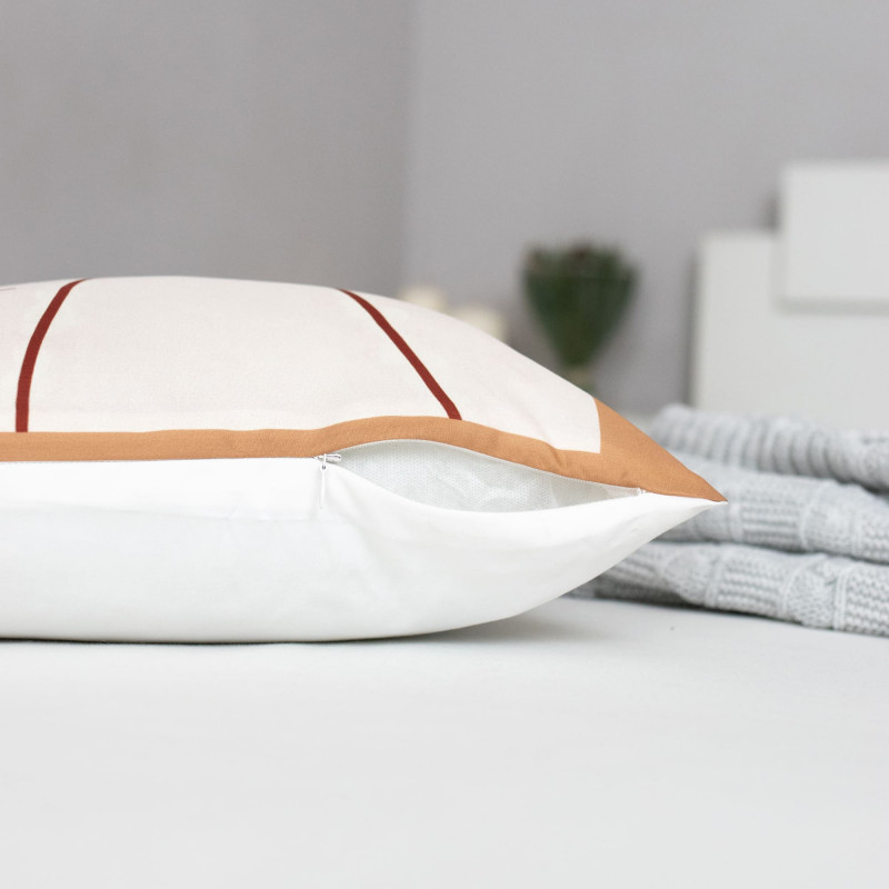  Набор декоративных подушек со съемным чехлом майн+ком 40х40 (см)-2 шт. (RH 24016+RH 24018) SELENA